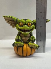 Harmony Kingdom artist Neil Eyre Designs Halloween Stripe Gremlin Pumpkin