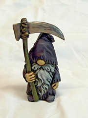 Harmony Kingdom Artst Neil Eyre Designs Halloween Horror Gnome Gonk Grim Reaper