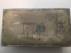ART DECO MAILLARD CANDY TIN BOX FRENCH GRAPHICS 1920’s ANTIQUE
