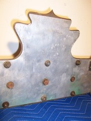 Unusual Heavy Handmade Brass & Steel Dutch Style Coat Kitchen Tack Wall Rack 23″
