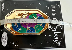 Ganz “It’s In The Stars” VISOR CLIP Moon “Follow Your Dreams” Gold Purple Blue