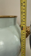 Antique Limoges France Large Hand Painted Porcelain Jardiniere