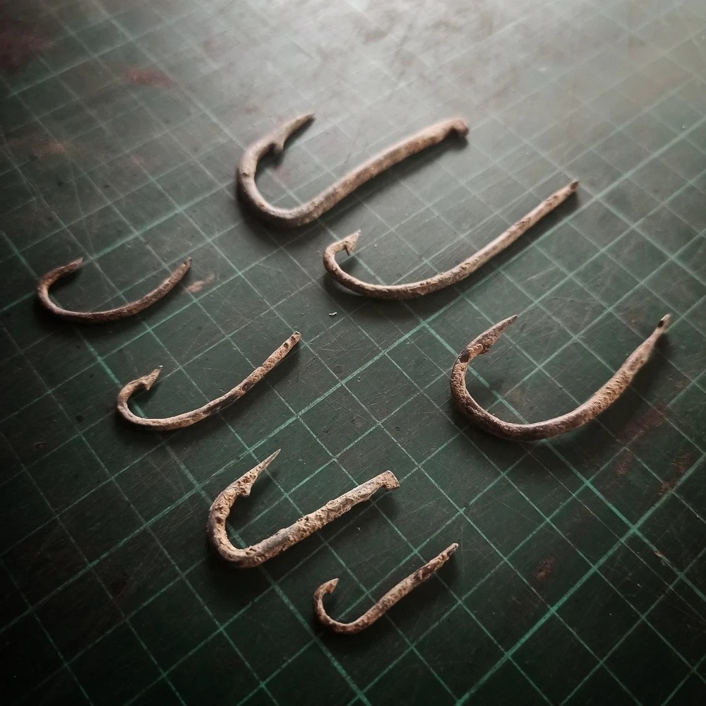 1 pcs Vintage/Early Bronze Fish Hook – Javanese River Finds