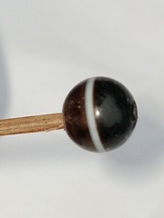 Ancient amazing 1 line sulemani tiny bead from Swat region of Pakistan.