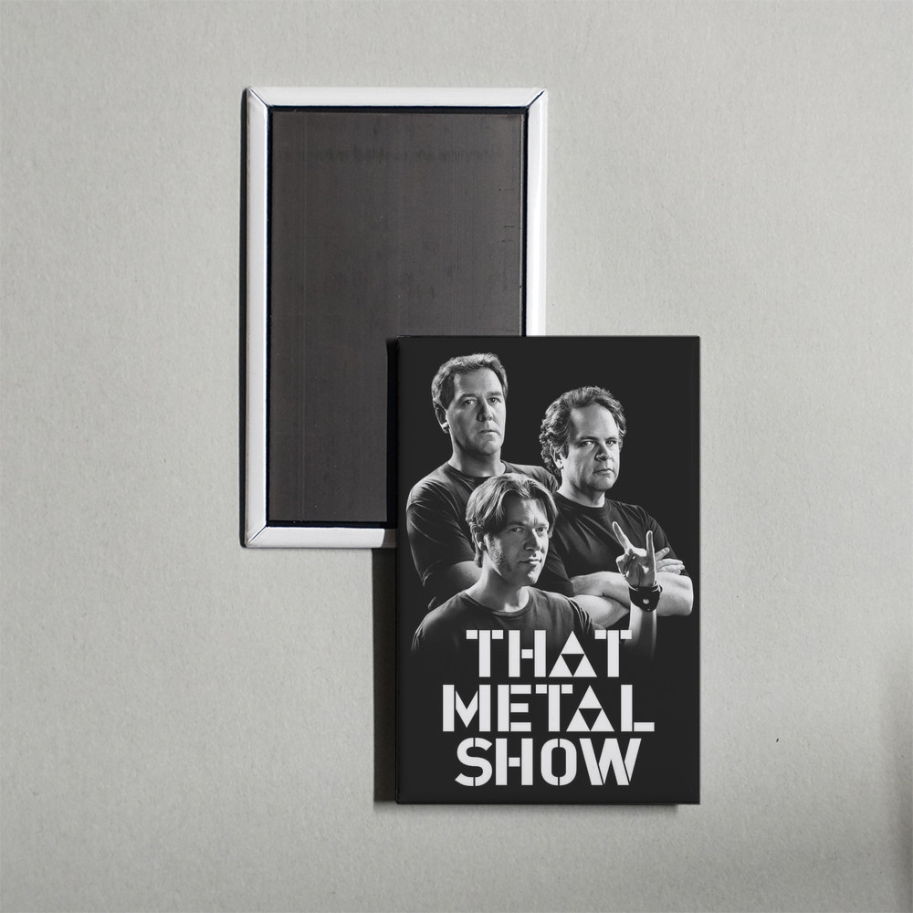 That Metal Show Mini TV Show Poster Fridge Locker Magnet