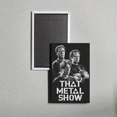 That Metal Show Mini TV Show Poster Fridge Locker Magnet