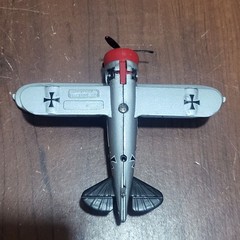 Cast Metal Aluminum Grumman Gulfhawk Airplane German Fighter Biplane