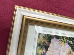 Vtg Renoir The Daughters of Paul Durand-Ruel Framed Art Impressionist
