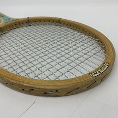 VTG 1970s Wilson Jet Billie Jean King Strata-Bow Blue 4 5/8 Tennis Racket 27″L