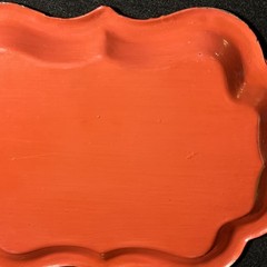 19th Century Japanese Paper Mache Tole Tray 24k Gold Trim 1800’s Estate Find