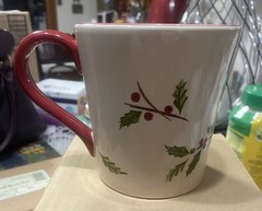 Longaberger Top Hat Snowman Mug and Luncheon Plate Set. New In Original Box