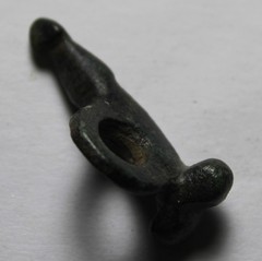 Rare Genuine Ancient Roman soldiers Military phallic pendant artifact power 3AD
