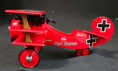 Hallmark Kiddie Car Classics 1950’s Red Baron Airplane Limited Edition