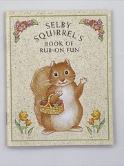 Vintage Hallmark Easter Selby Squirrel Rub On Transfer Mini Story Book 1990s