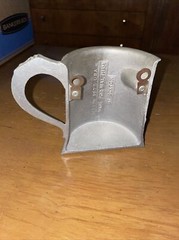 VINTAGE 1973 SEXTON USA METAL TANKARD WALL HANGING HALF MUG