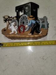 Burwood Amish Buggy Country Scene Wall Decor Homco Home Interiors Set Of 2