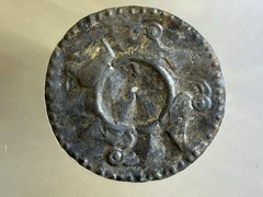 AMAZING PRE-COLUMBIAN SILVER INCA BIRD EFFIGY PENDANT OR GORGET FROM PERU, COA