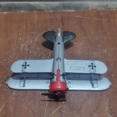 Cast Metal Aluminum Grumman Gulfhawk Airplane German Fighter Biplane
