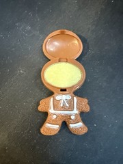 1972 VTG Avon Fragrance Glace Pin Pal – Gingerbread White Frosting – New!
