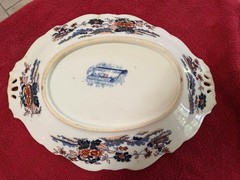 Antique Minton Amherst Japan Stone China Plate No. 824 c1835 Imari