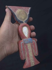 Authentic Ancient Egyptian Antiques Rare Knot of Isis Amulet Plaque BC