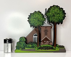 Faith Chapel Jekyll Island, Georgia Shelia’s 2000 Wood Collectible Shelf Sitter