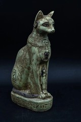 Egyptian Artifacts Rare Authentic Pharaonic Statue Of Egyptian Goddess Bastet BC