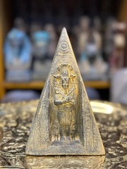 Ancient Egyptian Antiquities Exquisite Pyramids with Pharaonic Inscriptions BC