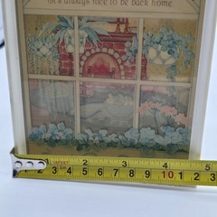 Vintage Hallmark Scene Setters 3D Shadow Box USA Retro 1980’s Cottagecore