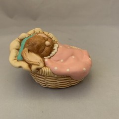 Vintage Pendelfin Rabbit Parsley England Figurine Easter