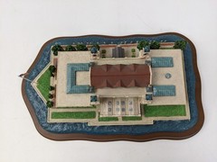 RARE Danbury Mint NYC Ellis Island New York City Replica Original Box & Papers