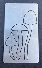 710 Labs Dab Card Edition VIII Mushroom Metal Wallet Dab Tools Rare