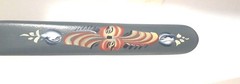 Norwegian Norway Shoehorn Handpainted VTG Wood Decor 22″ Wall Decoration