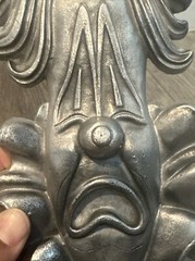 Vintage Sexton Metal Clown Head Wall Art Hanging Plaque Circus MCM