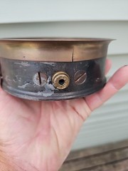 Vintage Brass Gauge Jas P Marsh Company Chicago Johnson Service