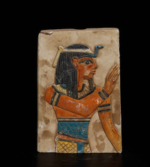 Authentic Ancient Egyptian Antiques Rare ISIS Relief Pieces Authentic BC