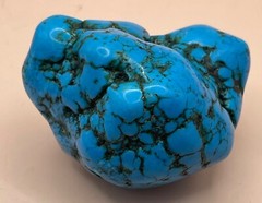 Wonderful Afghanistan Natural Blue Turquoise piece Rough Loose Gemstone