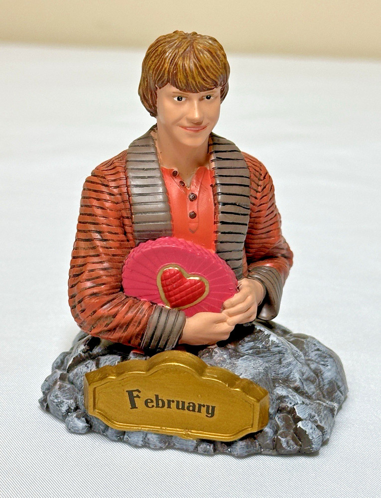 Harry Potter Bradford Exchange Calendar February Piece Character Mint Condition