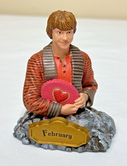 Harry Potter Bradford Exchange Calendar February Piece Character Mint Condition