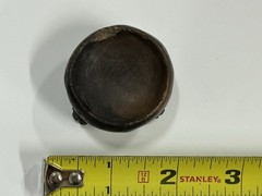 AMAZING AUTHENTIC MINIATURE PRE-COLUMBIAN EFFIGY POTTERY TRIPOD BOWL POT, MEXICO