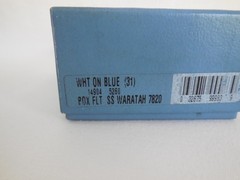 Boxed Wedgwood Blue Jasperware Waratah Flowers Floral Miniature Box