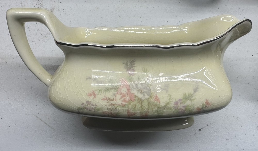Old/Vintage Dish by W. S. George “LIDO” Canarytone USA #297A Loc#E52