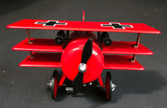 Hallmark Kiddie Car Classics 1950’s Red Baron Airplane Limited Edition