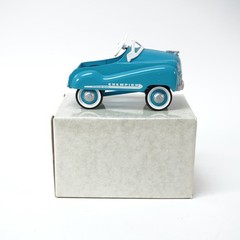 Vintage Hallmark Kiddie Car Classics blue Champion Jet Flow Drive pedal car