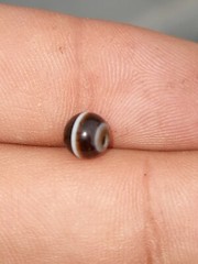 Ancient amazing 1 line sulemani tiny bead from Swat region of Pakistan.