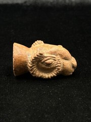 Unique Ancient Achaemenid Period Small Stone Ram Rhyton