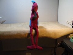 FABRIC BEAN BOTTOM KOKOPELLI SHELF SITTER PLUSH UNBRANDED (ML828)