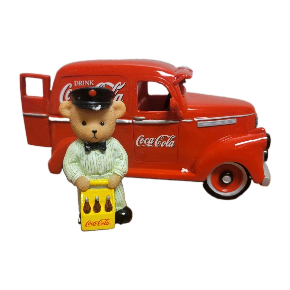 Red Cica Cola Delivery Truck Hamilton Collection Make Mine a Coke Limited Ed.