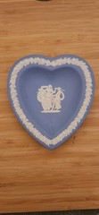 Vintage Wedgewood Heart Dish J1006 NOS Original Packaging Made In England