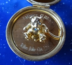 2001 Faberge Limoges France “Teddy Bear Egg” Imperial Egg #21 w/Box & COA